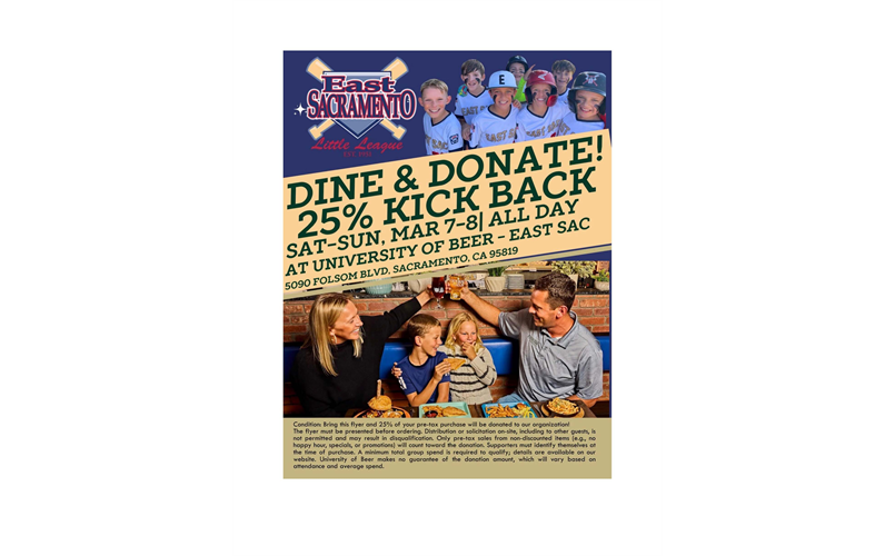 University of Beer Dine & Donate