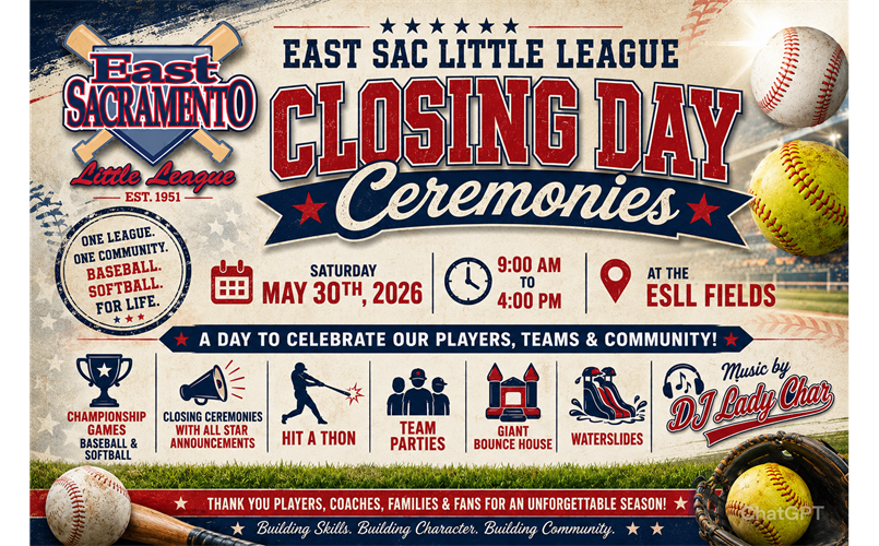 May 30th Closing Day!